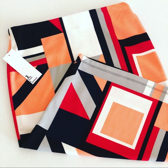 Abstract print Jules & Leopold Skirt (NWT) - Picture 4 of 6